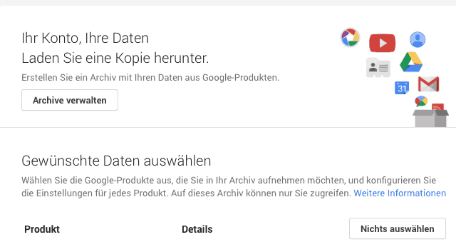 Google Takeout – Was ist das?