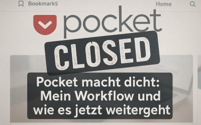 Pocket macht dicht: Mein Workflow und wie es jetzt weitergeht